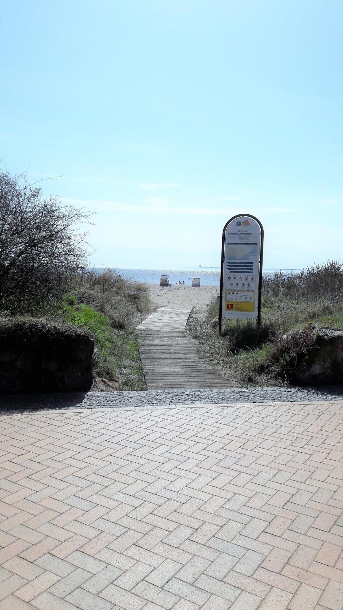 Fewo Muschelgetuschel Im Prinz Hamlet - Direkte Strandlage Pelzerhaken Exterior foto